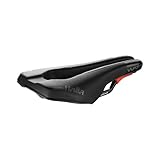 Selle Italia WATT Kit Carbonio Superflow - Sella Bici da Triathlon e Crono, Telaio Rigido in Carbonio, Foro Anatomico - Taglia Unica, Nero