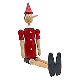 GICO Pinocchio in Legno, Lunghezza: 50 cm-Made in Italy - 9050