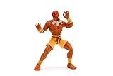 Jada Toys Street Fighter Figura Dhalsim (15 cm) - Personaggio mobile da collezione e azione di Street Fighter 2: The Final Challengers, con testa alternativa, mani e accessori, dai 13 anni in su