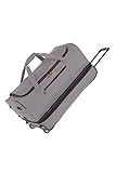 travelite trolley da viaggio con ruote, grande, volume espandibile, BASICS,valigia trolley grande con piega espandibile, 70 cm, 98-119 litri