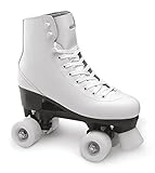 Roces RC1, Pattini a rotelle Classici, per Pattinaggio Artistico, Unisex, RC1 Classicroller, Bianco, 42