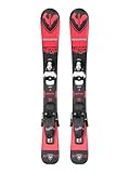 Rossignol - Pacchetto Ski Hero Pro + attacchi Team 4 Gw Ragazzo - Dimensione 80 - Nero