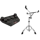 YAMAHA Musical Instruments DD-75 Batteria Elettronica Portatile, 8 Pad Dinamici, 570 Suoni in 75 Kit, Modalità Percussione con 105 Canzoni & XDrum Supporto ad Incastro per Rullante