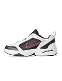 Nike Air Monarch Iv, Scarpe da ginnastica Uomo, Bianco White Black Varsity Red 445, 44 EU