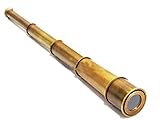 Thorinstruments (con Dispositivo) Nautica Marrone Antico Spyglass telescopio 45,7 cm Handmade collezionismo Vittoriano telescopio