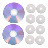 Gogogmee 10 pezzi Cd-rw Riscrivibili Alta Capacità per Backup Dati Musica e Registrazioni Telefoniche Dischi Vuoti Versatili per Duplicazione Facile e Archiviazione Affidabile