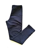 Moncler Junior Pantaloni Leggins Felpato Bambina 8756700 Blu (8 Anni)