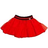 Coconudina Gonna in Tulle Bambina Gonnellina Fru Fru Ragazza 6-30 Mesi Morbida Femminuccia Chic Particolare e Raffinata Colore : Rosso Taglia : 9 M
