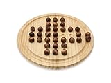 Teorema Giocattoli, Solitario in legno, Gioco da Tavolo Classico in Legno, Rompicapo di Logica e Strategia per Adulti e Ragazzi, Ideale in Viaggio o Nei Momenti di Relax