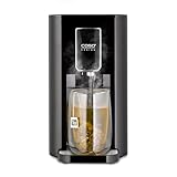 CASO HW 550 - Dispenser di acqua calda turbo per la preparazione di tè, caffè solubile, alimenti per bambini, serbatoio acqua 2,9 l, 7 livelli di temperatura regolabili da 40 a 100 °C in incrementi di