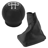 ReachMall Pomello del cambio a 5 marce, leva del cambio, pomello del cambio a 5 marce, pomello del cambio, colore nero per Opel Meriva A 2003-2010