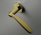 maniglia porta olivari Movella Ottone Lucido