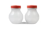 Tupperware Set (2) Allegra sale e pepe da 200 ml, bianco salmone, spargispezie