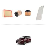 Kit tagliando 4 filtri compatibile con Lancia Phedra 2.0 JTD 100kw dal 2006