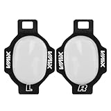 XAVIA Coppia Di Saponette Da Moto | Slider Ginocchia (Bianco)
