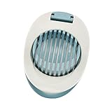 Duiaynke Affettatrice multiuso per la casa, la cucina, funziona anche con funghi e fragole e kiwi (blu)