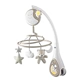 Chicco Next2Dreams Giostrina Neonato 3in1 con Carillon Elettronico per Culla e Lettino, Compatibile con Culla Chicco Next2Me, con Effetti Sonori, Proiettore di Luce Soffusa, Musica - 0+ Mesi, Neutro