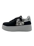Laura Biagiotti Sneaker, 8925 (Black, Sistema Taglie Calzature EU, Adulto, Numero, Media, 37)