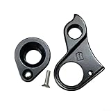 Forcellino deragliatore posteriore per bici tipo asse passante in lega di alluminio CNC compatibile con modelli Cube Stereo e 120/140/160