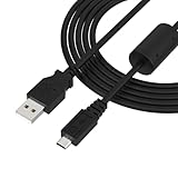 Toxaoii Cavo USB UC-E20 UC-E21 Cavo dati di ricarica Nikon, compatibile con Nikon D3400 D3500 D5600 D7500 Coolpix aw130 Camera Canon PowerShot SX720 HS (100 cm)