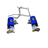 LICHIFIT Elica a Motore subacqueo RC Jet Boat 7.4V 16800RPM CW CCW Elica a 3 Pale per Robot Micro ROV Fai da Te Accessori per Esche sottomarini per Barche
