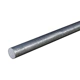 Barra in Ferro Tondo Pieno da 2 Metri – Diametri 8, 10, 12, 14, 16, 20, 25 mm – Tondino Grezzo per Carpenteria, Restauro e Lavorazioni Metalliche (Ø 8 mm)