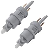 Easyboost 2 Interruttori Luce Freno Stop M6 Sinistra o Destra per MBK Booster Nitro Ovetto Bw's Stunt Rocket Slider Aerox Mach-G Jog-R Ovetto Neo's e per Yamaha 125 Majesty Skyliner