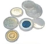 5 x SAFE capsule per monete CAPS 22 mm - Ideale per monete - medaglie - 10 Centesimi - 1 sterlina Oro GB - 1-4 Oncia Americana aquila d´oro - 1-4 Oncia oro bordo - 1-4 oncia cina panda oro - 1-4 oncia Filarmonica Oro - Capsule monete