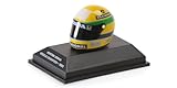 Minichamps 540309027 - Casco Ayrton Senna World Champion 1990 - Scala 1/8 - Modello in Miniatura da Collezione