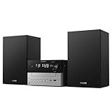Philips TAM3205M2 Sistema Micro Hifi, con Bluetooth, lettore CD, USB, Radio FM Auracast, 85% materiale PCR, 2025, 20W