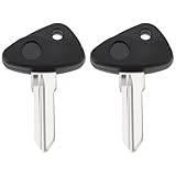 YINETTECH Chiave Di Ricambio Per Motocicletta Con Lama Grezza Non Tagliata Scanalatura A Destra Compatibile Con BMW R1100RT R1150GS R1150R R1200C