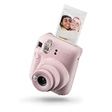 Fujifilm instax mini 12 Blossom Pink - Macchina Fotografica Istantanea, Specchietto Selfie e Modalità Close Up, Esposizione Automatica, Design Pop, Dimensioni Stampa 86 mm x 54 mm