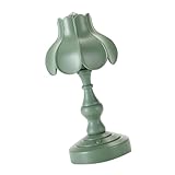 FONDOTIN Lampada da Comodino USB Ricaricabile Forma di Fiore Piccola Lampada da Tavolo LED per Lettura e Studio Luce Calda e Portatile per Camera da Letto e Scrittoio