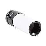 OEMTOOLS, 24469 Bussola a impatto da 17 mm con apertura a fiore, per dadi di ruota di Mercedes, protezione senza marcatura metrica, strumento convesso