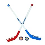 Folpus Set di Mazze e Palline da Hockey, Bastoncini da Hockey da Strada, Set da Hockey su Pavimento, Gioco di Mini Bastoncini da Hockey, per Esterni