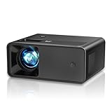 Proiettore 13000 Lumens Full HD 1080P, 2025 Upgraded Einyoumily 4K Mini Proiettore Portatile, Videoproiettore Home Theatre 130", Compatibile con iOS/Android/TV Stick/HDMI/USB(14 * 11 * 6cm)