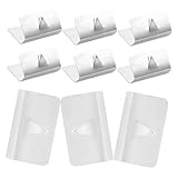 CVUTOVO 12 pezzi Clip Fissaggio Deflettore Auto Metallo per Protezione Antipioggia e Antivento Compatibile con Heko Sned Migliora Visibilità e Comfort Guida