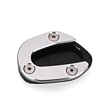 ERTWEOFUB per MV Agusta F4 RC F41000R Brutale 800RR Superveloce 800 2018-2020-2021-2022-2023 Cavalletto Laterale Supporto Piastra(d'Argento)