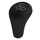 Pomello del cambio a sfera a 5 velocità per BMW E28 E30 E32 E34 E36 E38 E39 E46 con accessori aggiuntivi per X1 X3 X5 Z1 Z3 Z4 realizzato in pelle PU e plastica
