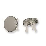 Acquastilla 116794 Borchia Cromata per Troppo Pieno Lavabo, Multicolore