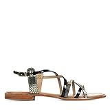 Les Tropéziennes par M. Belarbi Harry, Sandali a Punta Aperta Donna, Nero (Noir/Multi 607), 39 EU