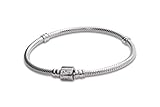 PANDORA Icons Bracciale in maglia snake in argento Sterling, 21