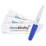 3 x Time4Baby Test di gravidanza Rilevazione precoce 6 giorni prima (confezione da 3 test) I Test di gravidanza ultrasensibili - Test di gravidanza precoce - Pregnancy Test