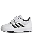 adidas Tensaur Hook And Loop Shoes, Sneaker Unisex - Bimbi 0-24, Cloud White Black Core Black, 20 EU
