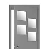 5five - set di 4 specchi quadrati adesivi 30x30