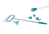 Intex 28003 Deluxe Kit di Pulizia per Piscine fino a 5.49 m, Grigio/Blu, 113.03 x 29.84 x 12.38 cm