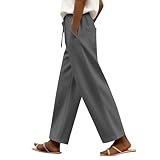 Laquieio Donna Autunno e Inverno Pantaloni Casual a Vita Alta Tessuto in Poliestere Elastan ad Alta densità Pantaloni da Lavoro Eleganti e Raffinati con Tasche