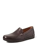 Geox U Siron W C, Mocassini Uomo, Marrone Brown, 42 EU