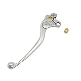 Leva del della frizione del motociclo robusta e durevole Compatibile con Suzuki GSF 1250 Bandit GSF 1200 GSX 650 F GSX 1400 SV 1000 DL 1000 Vstrom GSX 1300 R Hayabusa Polished Silver