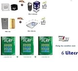 Kit filtri tagliando Ducato Furgonato 2.3 Multijet 96 Kw + 6 Litri Selenia 5W30